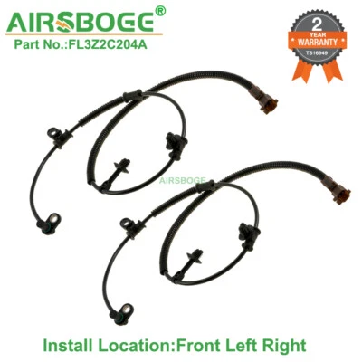 2X Front Left Right ABS Wheel Speed Sensor For Ford F150 Expedition Lobo ALS2696 - Изображение 1 из 4