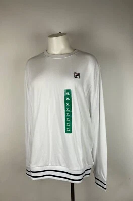 NEW FILA  Women's Red White Blue crew neck sweater sweatshirt XL - Image 1 of 4