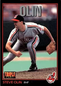 1993 Triple Play Steve Olin Cleveland Indians #204 - Picture 1 of 2
