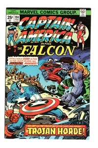 CAPTAIN AMERICA and FALCON 194 (9.0), MADBOMB APPEARANCE, KIRBY * - Picture 1 of 2