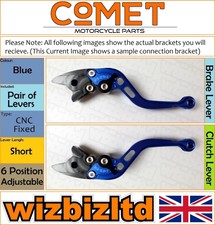 Kawasaki ZX-7RR 1991-2003 [Short Blue] [Comet Adjustable Race Levers]