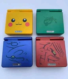 Nintendo GameBoy Advance AGS-001 GBA SP Consoles New Pokemon Shells Rayquaza etc - Picture 1 of 52