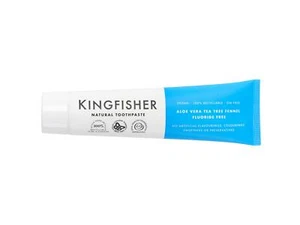 Kingfisher Toothpaste - Aloe Vera Tea Tree Fennel 100ml - (Pack of 3) - Picture 1 of 5