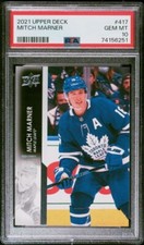 2021 Upper Deck Mitch Marner #417 PSA 10 GEM MT Toronto Maple Leafs (251)