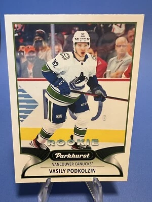 2021-22 Parkhurst Vasily Podkolzin #299 RC Rookie Card - Image 1 of 2