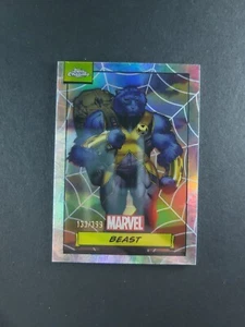 2024 Topps Chrome Marvel Beast #82 Web Refractor /399 - Picture 1 of 4