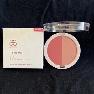 NWB ARBONNE It's My Jam Blush Duo: Blush & Shimmer, RHUBARB (0.32 oz) SHIPS FREE - Picture 1 of 15