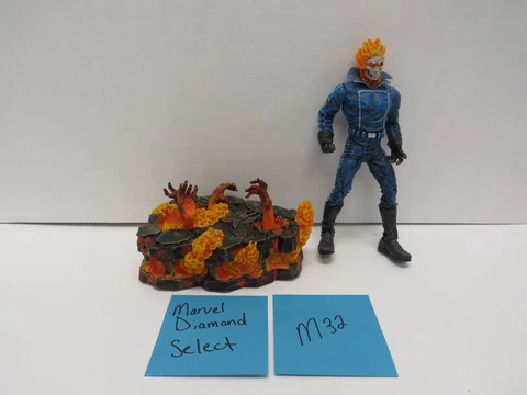 Ghost Rider Diamond Select MARVEL LEGENDS Loose COMPLETE M32 Cover