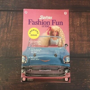 Barbie Fashion Fun Guide Premiere Issue Magazine Pamphlet Mattel 1990 - Picture 1 of 9