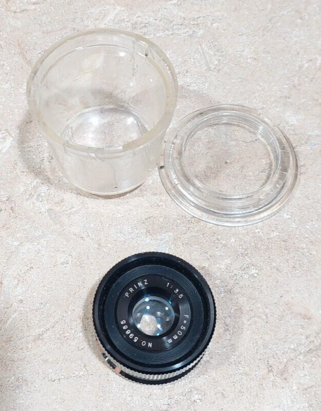 Lente de ampliación Prinz para fotografía en desarrollo 1:3,5 F = 50 mm ~ No. 59885 Foto 1 de 3