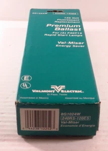 Balastro Fluorescente Premium 240RS-120ES 8G1024W 120V Repuesto para (2) F40T12  - Imagen 1 de 2