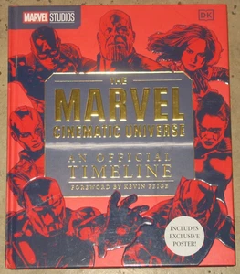 The Marvel Cinematic Universe Official Timeline Hardcover with Exclusive Poster - Picture 1 of 5