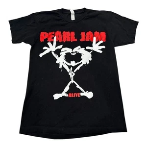 Pearl Jam Alive 2018 tour tee Set List Reprint Size Medium - Picture 1 of 9