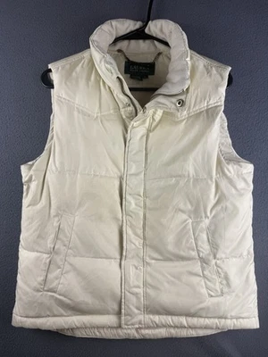 Lauren Ralph Lauren 绗缝全拉链 Puffer 背心外套夹克,尺寸 S — 第 1/4 张图片