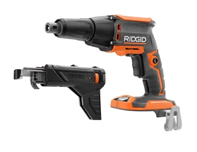 New Ridgid Octane R86630 18V Brushless Cordless Drywall Screwdriver w Attachment - Image 1 of 3