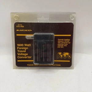 ARCHER Adapter for Traveling Abroad-Cat No. 273-1404- Use 110V appliance w/ 220V - Picture 1 of 5