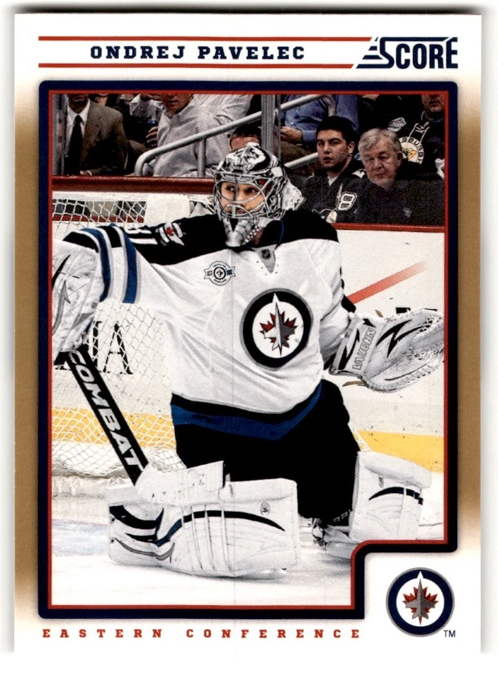 Ondrej Pavelec 2012-13 Score Gold Rush #488 Winnipeg Jets - Image 1 of 2