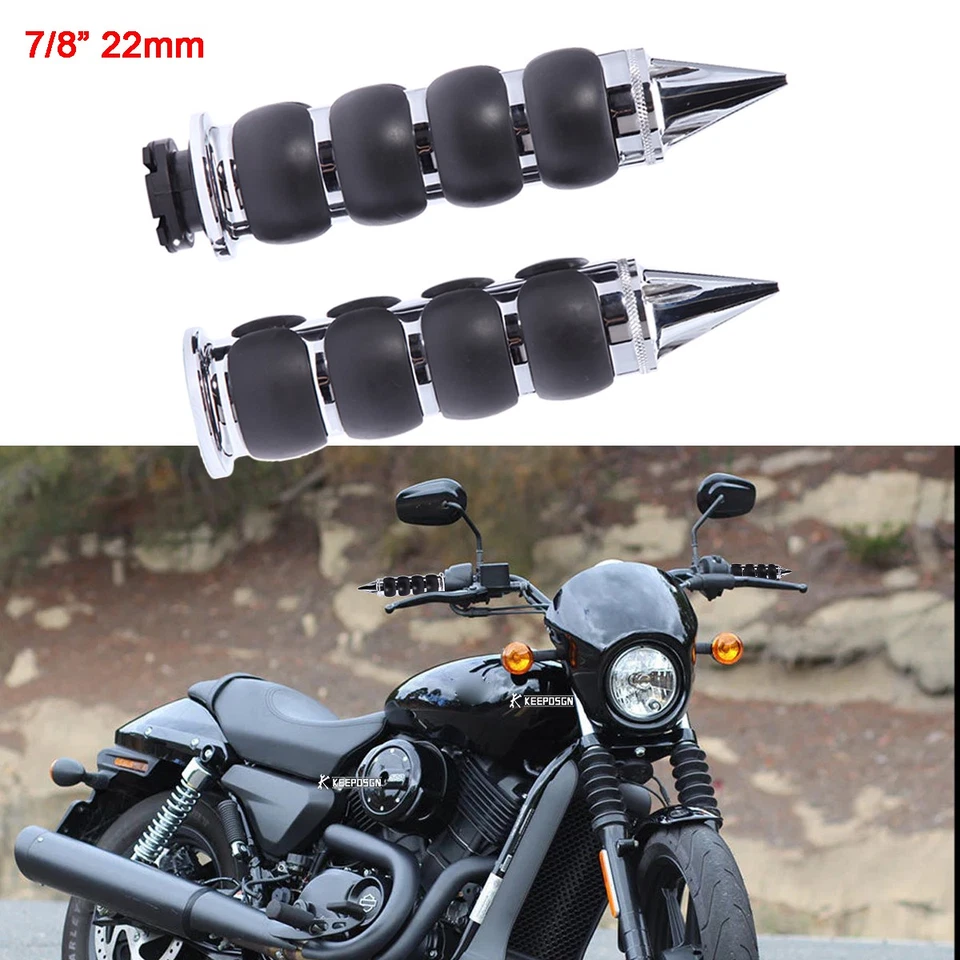 Хромированная рукоять руля мотоцикла 7/8 дюйма для Harley Davidson Street XG 750 500 - Изображение 1 из 4
