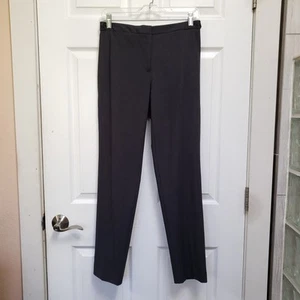 Calvin Klein Charcoal Gray Highline Adjustable Waist Dress Pants Womens 6 - Picture 1 of 6