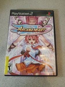 Sony Playstation 2 Arcana Heart PS2 Estuche y Manual solamente. SIN JUEGO!!! Atlus - Imagen 1 de 7