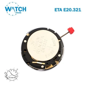 Relojero ETA E20.321 Movimiento Suizo, Analógico/Digital, Cronógrafo, Alarma, NOS - Imagen 1 de 4