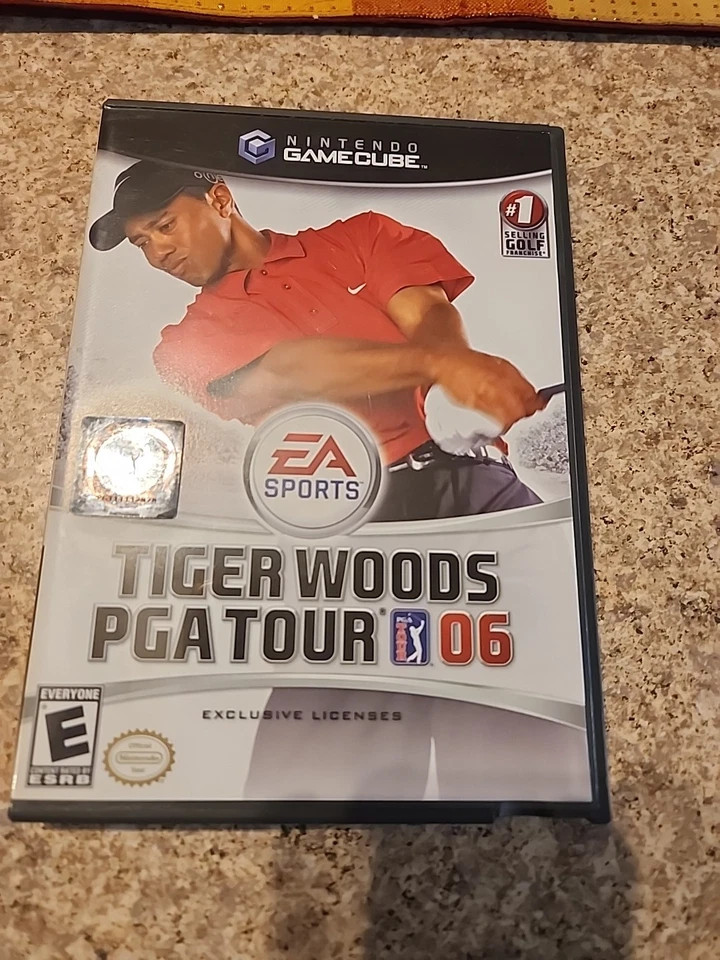 Tiger Woods PGA Tour 06 Nintendo GameCube komplett Golf Videospiel mit Handbuch - Bild 1 von 2