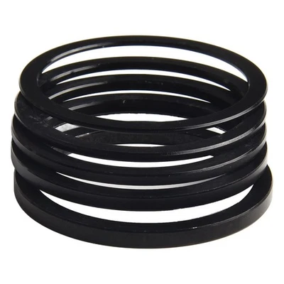 Rondelle moyeu roue libre vélo neuve 1/1,5/2/2,5/3 mm noir/rouge légère - Image 1 of 4