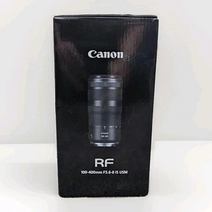 Canon RF 100-400mm f/5.6-8 IS USM Lens - Lightweight - New - Picture 1 of 6