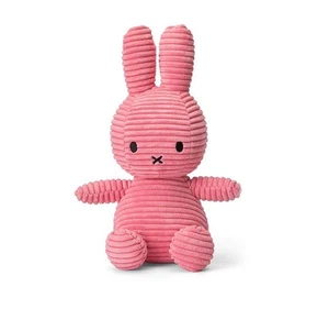 Miffy Corduroy Bubblegum Pink 23cm Plush Soft Toy | BNWTs | Kawaii - Picture 1 of 3