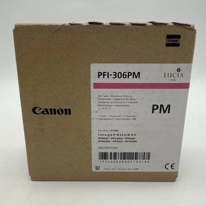 ORIGINAL CANON PFI-306PM PHOTO MAGENTA INK TANK IMAGEPROGRAF IPF8300/9400 NE 2019 - Bild 1 von 6