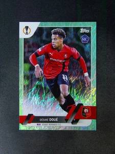 2022-23 Topps Jade UEFA Desire Doue #48 RC Rookie - Imagen 1 de 2