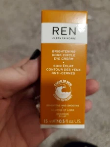 REN Clean SkinCare Brightening Dark Circle Eye Cream 15 ml/0.5 fl oz Full Size - Picture 1 of 3