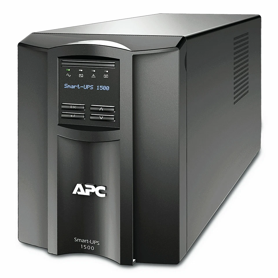 APC Smart-UPS 1500VA LC 230V USV-System - Schwarz (SMT1500IC)