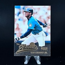 Ken Griffey Jr. 1996 Pinnacle Naturals Seattle Mariners #134 HOF LOOK!!
