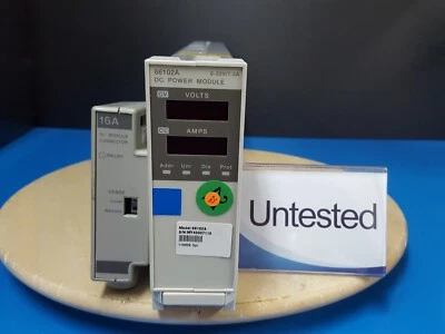 HP/Agilent 66102A: 0-20V/7.5A, DC Power Module, Untested (7116) - Image 1 of 4