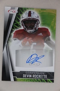 Devin Rockette - 2022 Sage Football High Series Rookie Autograph - Picture 1 of 1