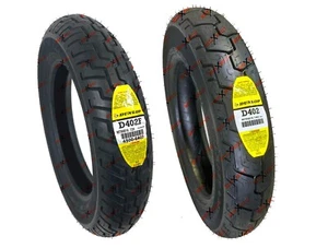 Dunlop D402 MT90B16 Front and Rear Motorcycle Tire Set Harley-Davidson MT 90 16 - Picture 1 of 8