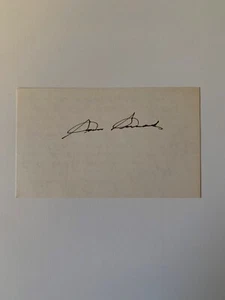 Sam Snead Golf signiertes Autogramm Karteikarte PSA DNA j2f1c - Bild 1 von 3