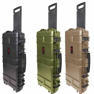 *NEW* Nuprol Medium SMG Airsoft / Paintball Hard Case with Wave Foam