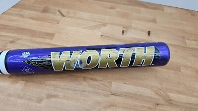 Bate de softbol lanzamiento rápido Worth Prodigy 32" 21 oz (-11) FPPCX 1,20 BPF ASA ISF NSA Foto 1 de 4