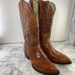Stivali da cowboy uomo Durango taglia 10 pelle pieno fiore western SW1573 - Foto 1 di 10