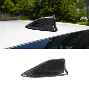 Glossy Carbon Fiber Car Top Antenna Shark Fin Cover Case For Camry 2022 2023 - Picture 1 of 8