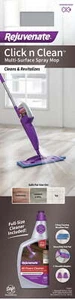 Rejuvenate Click n Clean Multi-Surface Spray Mop System, Floor Cleaner Mop Kit - Picture 1 of 1
