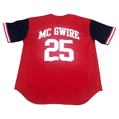 Camiseta deportiva Mark McGwire vintage de los 90 Starter de los Cardenales de San Luis talla grande para adulto Foto 1 de 4