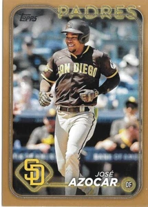 2024 Topps Series 2 JOSE AZOCAR GOLD Parallel #to/2024 -SAN DIEGO PADRES- #423 - Picture 1 of 1