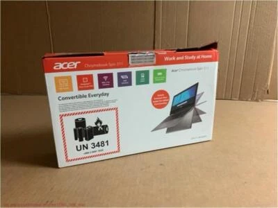Acer 11.6" Spin 311 Chromebook Laptop, 32G Storage, Silver SEE DETAILS - Image 1 of 2