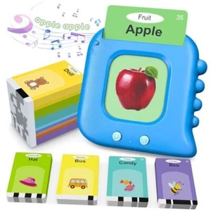 Kids Toddler Talking Flash Cards with 224 Sight Words,Montessori Blue - Picture 1 of 8