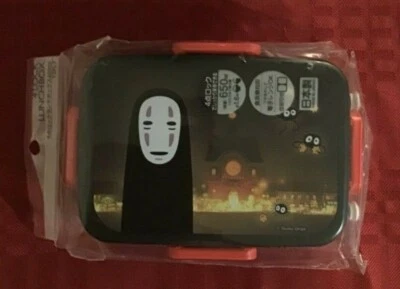 Spirited Away No Face 便当盒午餐盒 (21.98 盎司) 650 毫升吉卜力工作室滑板 — 第 1/4 张图片