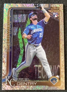 2025 Topps #6 Tyler Gentry HOLOFOIL RC Rookie SP. Kansas City Royals - Picture 1 of 2