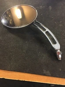 Pro-one Chrome Pro Street Oval Mirror LH - Picture 1 of 1